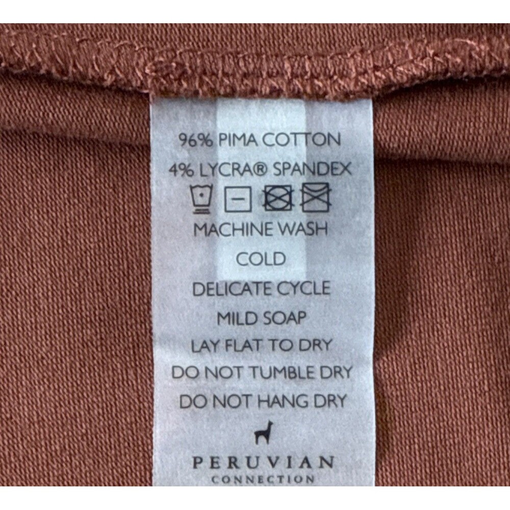 Peruvian Connection Cayenne Extreme T-Neck Top‎ Size Large NWT Turtleneck - Picture 6 of 8